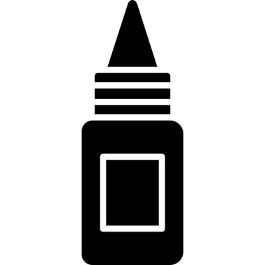 Mürekkep kalemi. Basit illüstrasyon