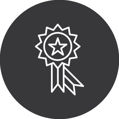 ödül simgesi vektör illüstrasyonu