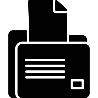 Belge. Web simgesi basit tasarım