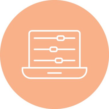 bilgisayar vektör simgesi, modern biçim