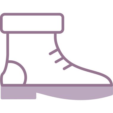 Ayakkabı ikonu. vektör illüstrasyonu