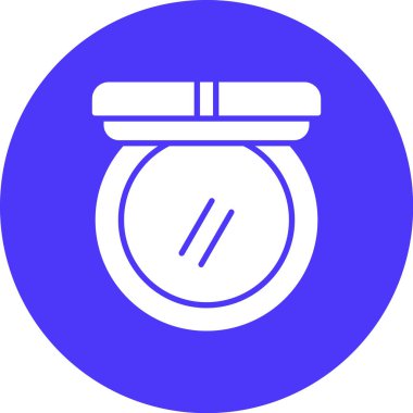 Pusula. Web simgesi basit illüstrasyon