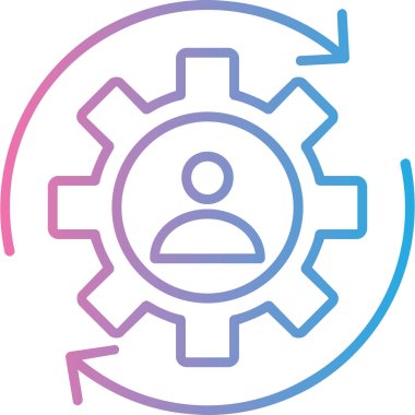 seo modern simgesinin vektör illüstrasyonu