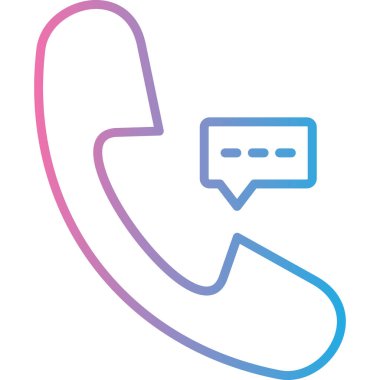 - Telefon. Web simgesi basit illüstrasyon