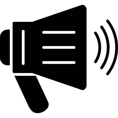 hoparlör vektör illüstrasyonu