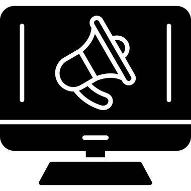 bilgisayar simgesi vektör illüstrasyonu