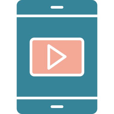 mobil uygulama vektör çizimi