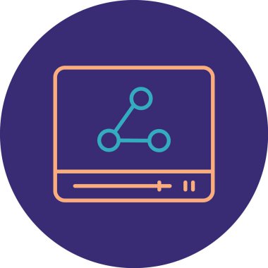 Ağ web simge vektör çizim