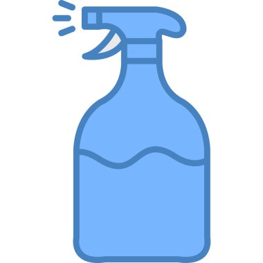 Şişe. Web simgesi basit illüstrasyon