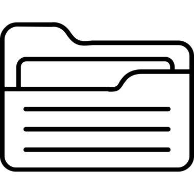 dosya biçimi simgesi, vektör illüstrasyonu