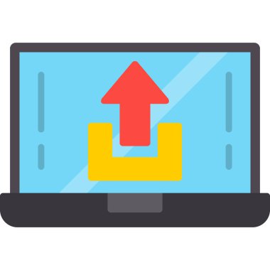 bilgisayar izleyici vektör simgesi