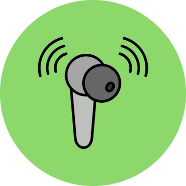 Modern bir simgenin vektör illüstrasyonu