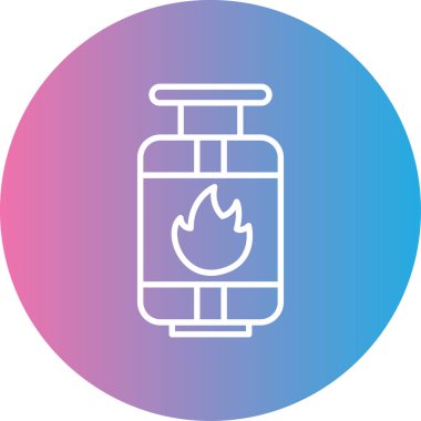 Ateş simgesinin vektör illüstrasyonu