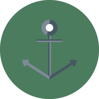 çapa simgesi vektör illüstrasyonu