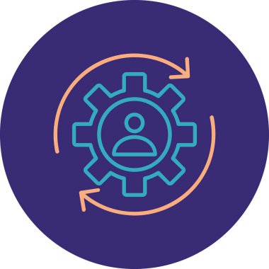 Vektör ayarı Simge illüstrasyonu