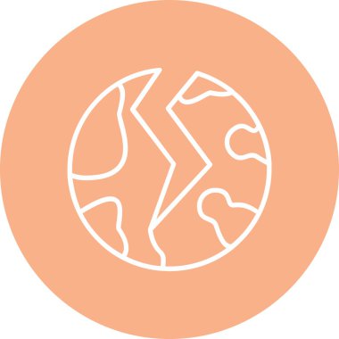 Modern simgenin vektör illüstrasyonu