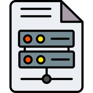 dosya biçimi vektör illüstrasyonuName