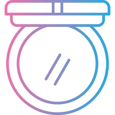 Yiyecek ve içecek ikonunun vektör illüstrasyonu