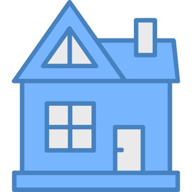 ev simgesi vektör illüstrasyonu