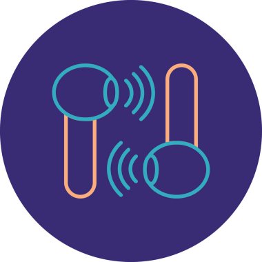 Modern b 'nin vektör illüstrasyonu eksik simgesi