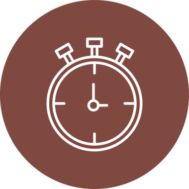 Modern saatin vektör çizimi