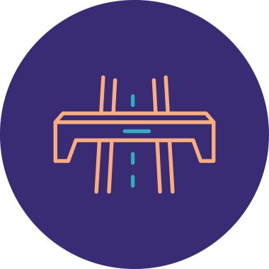 Modern b 'nin vektör illüstrasyonu eksik simgesi