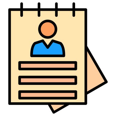 görev simgesi vektör illüstrasyonu