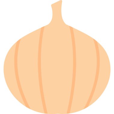 Çizgi film balkabağının vektör çizimi