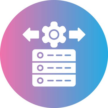 seo modern simgesinin vektör illüstrasyonu