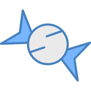 Çizgi film simgesinin vektör çizimi