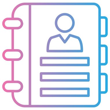 Kitap. Web simgesi basit tasarım