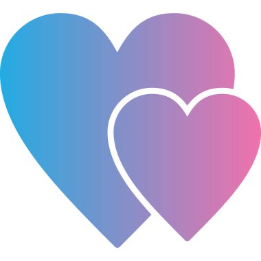 Aşk simgesi vektör illüstrasyonu