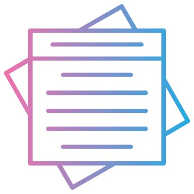 Bir harfin vektör illüstrasyonu