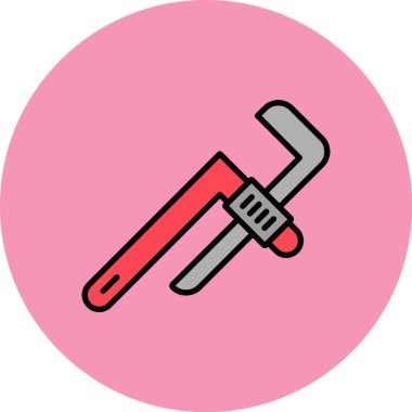 Çekiç ikonu vektör illüstrasyonu