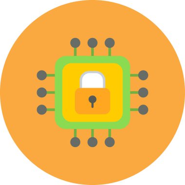 ikon vektör illüstrasyonunu kilitle