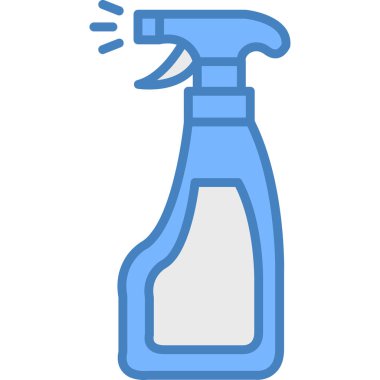 El dezenfektanı ikonu. Web için dezenfektan jel vektör simgelerinin basit çizimi