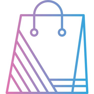 Alışveriş. Web simgesi basit illüstrasyon