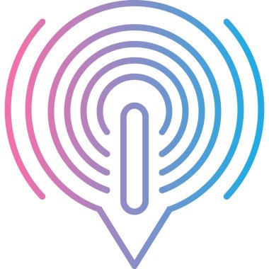 Harita işaretçi gps simgesi