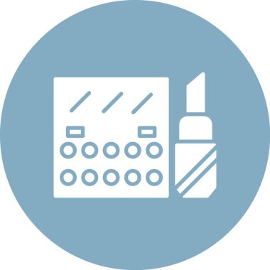 Kişisel ve ticari kullanım için kozmetik vektör simgesi modern vektör çizimi.