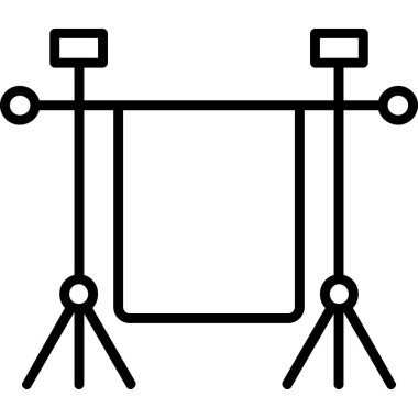 bayrak ikonu vektör illüstrasyonu