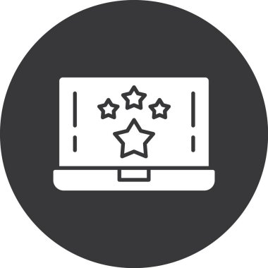 Web simgesi vektör illüstrasyonu