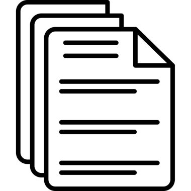 dosya belgesi. vektör simgesi