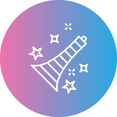 Şeker simgesinin vektör illüstrasyonu