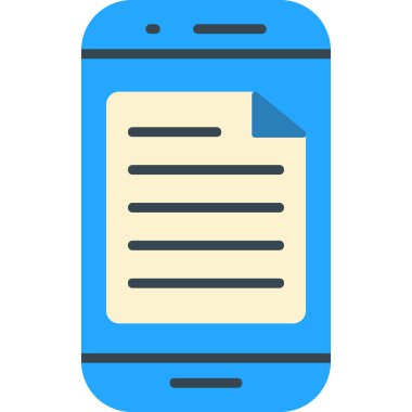 Cep telefonu. Basit resimleme