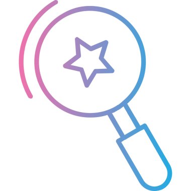 Sihirli Şapka simgesi vektör çizimi