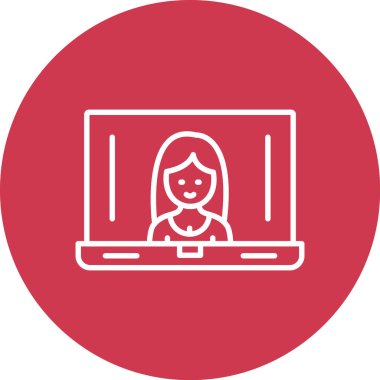 çevrimiçi web simgesi basit tasarımı