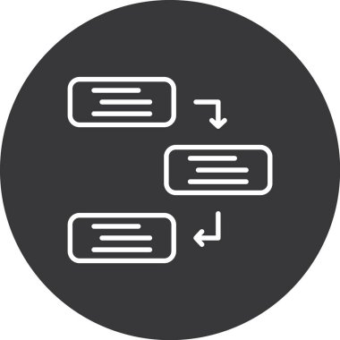 Modern eğitim ikonunun vektör illüstrasyonu