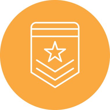 Modern simgenin vektör illüstrasyonu