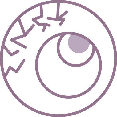 Cadılar Bayramı karikatür ikonunun vektör çizimi