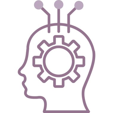 dişli simgesi vektör illüstrasyonu